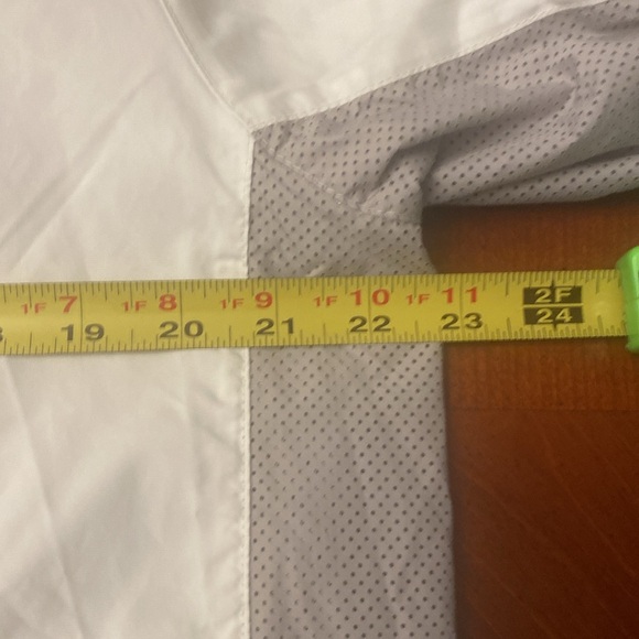 Nike White Jacket LARGE Vintage - Picture 6 of 8